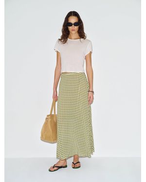 Reformation Abbie Skirt - White