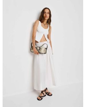 Reformation Haven Skirt - White