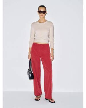 Reformation Sawyer Cargo Pant 0 - Red