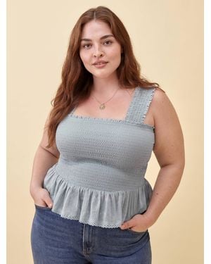Reformation Oakleigh Top Es - Grey