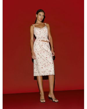 Reformation Rosemary Skirt - Red