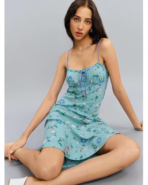 Reformation Camira Dress - Blue