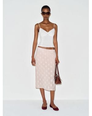 Reformation Karissa Top Lace 0 - White