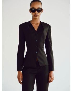 Reformation Dasha Blazer - Blue