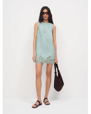 Reformation Jessalyn Linen Dress - White