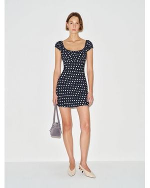 Reformation Lucy-Belle Dress - Blue