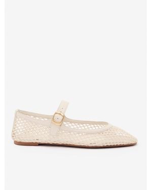 Reformation Tilly Ballet Flat - White