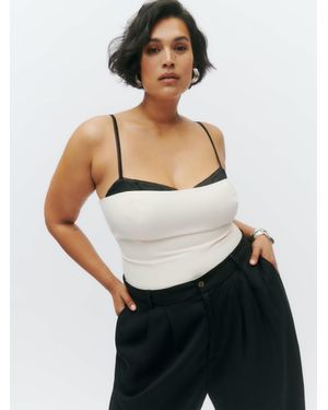 Reformation Melanie Top Es - White
