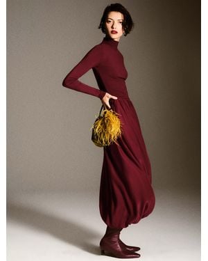Reformation Drea Knit Two Piece - Red