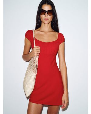 Reformation Lucy-Belle Dress - Red