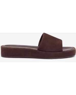 Reformation Esme Platform Sandal 5 - Brown