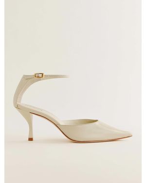 Reformation Nessa Heeled Pump - Natural