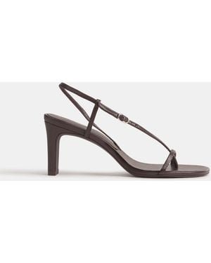 Reformation Pina Heeled Sandal 5 - White