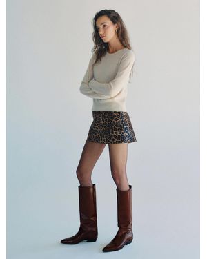 Reformation Dominique Knee Boot 6 - Gray