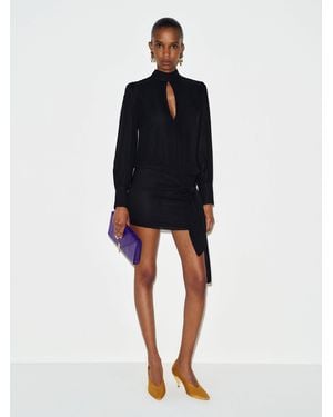 Reformation Braxley Dress 0 - Black