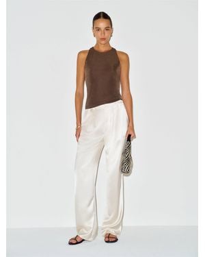 Reformation Hugo Knit Top - Brown
