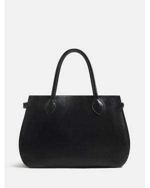 Reformation Oversized Patrizia Bag Leather - Black