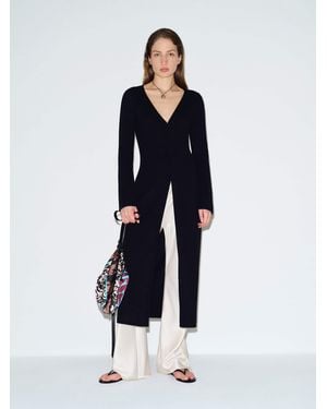 Reformation Wells Cashmere Duster - Blue