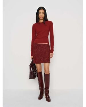 Reformation Brandy Skirt - Red