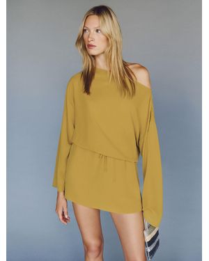 Reformation Evania Dress - Yellow