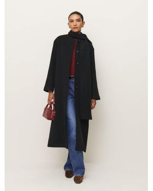 Reformation Asher Coat - Blue