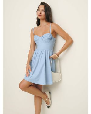 Reformation Cherrie Dress 10 - Blue