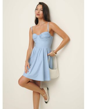 Reformation Cherrie Dress - Blue