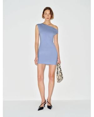 Reformation Madeline Knit Dress - Blue