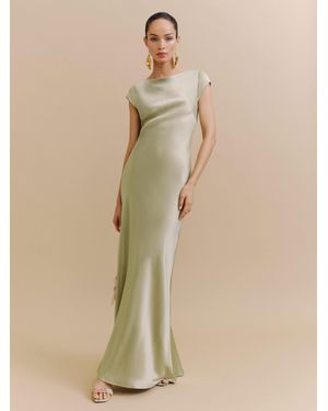 Reformation Niamh Silk Dress - Natural