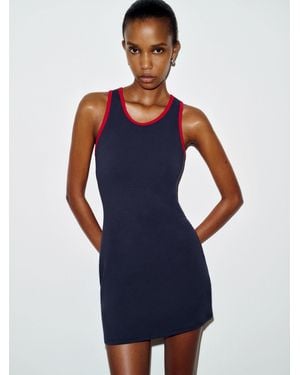 Reformation Hayes Knit Dress - Blue