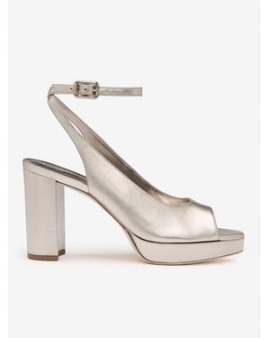 Reformation Paulette Platform Sandal - White