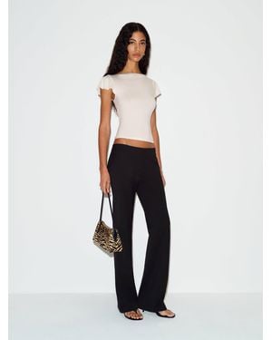 Reformation Jensen Knit Top - White