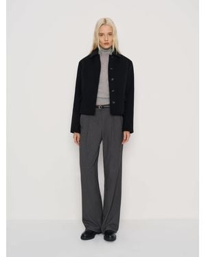 Reformation Warren Jacket - Blue