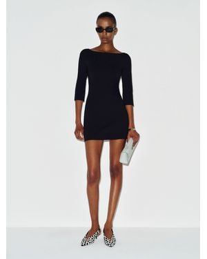 Reformation Marceline Knit Dress - Black