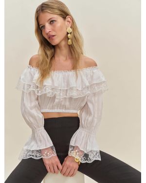 Reformation Elise Top - Natural