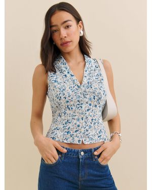 Reformation Kady Top - Blue