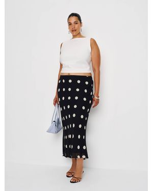 Reformation Layla Skirt Es Silk 16 - White