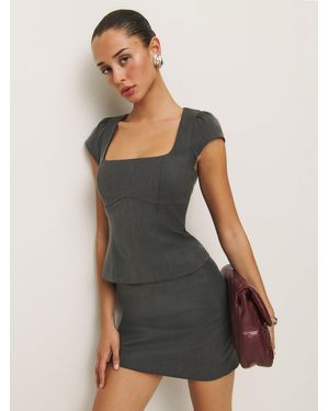 Reformation Maud Two Piece 4 - Grey