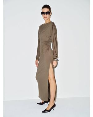 Reformation Norla Knit Dress - Natural