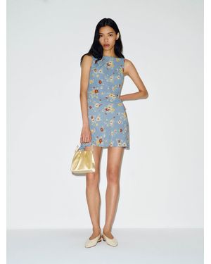 Reformation Dale Dress - Blue