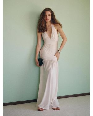 Reformation Hugo Knit Dress - White