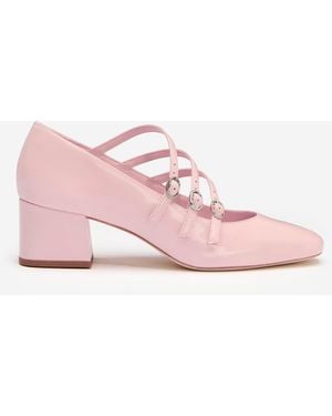 Reformation Mimi Buckle Pump - Pink
