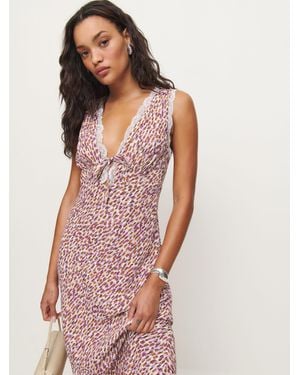 Reformation Sharla Dress - Pink