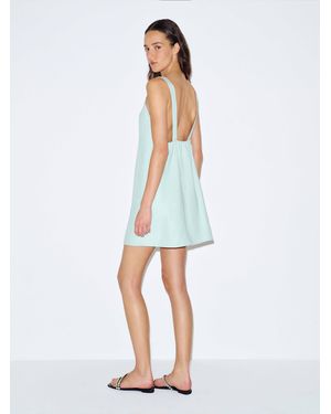 Reformation Luella Linen Dress - White