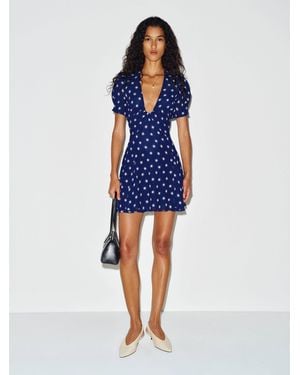 Reformation Akaia Dress 0 - Blue