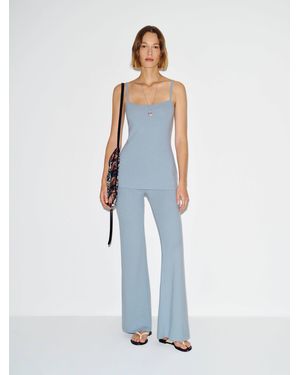 Reformation Bria Knit Two Piece - Blue