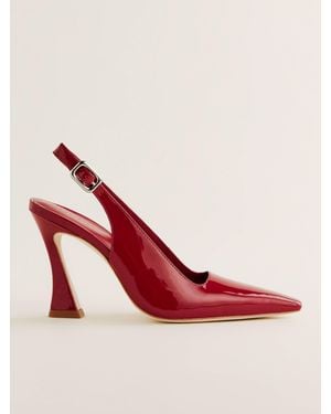 Reformation Nour Heeled Slingback - Pink