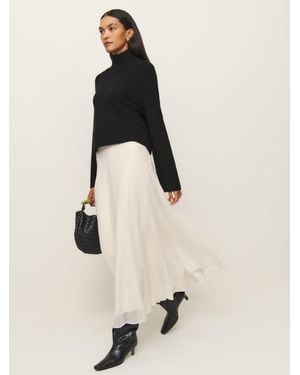 Reformation Erina Skirt - Natural