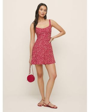 Reformation Valencio Dress 4 - Pink