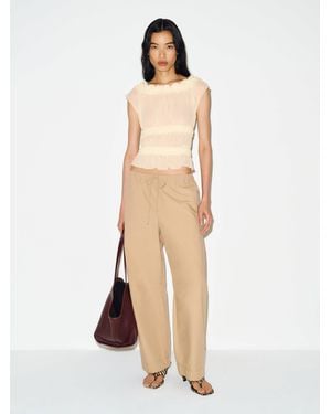 Reformation Laken Knit Top - Natural